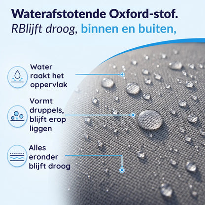 MrFluffyFriend® - Waterafstotende Hondenmand van Oxford-Stof
